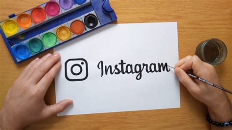 How To Draw Instagram Logo Drawing Tutorial Easy