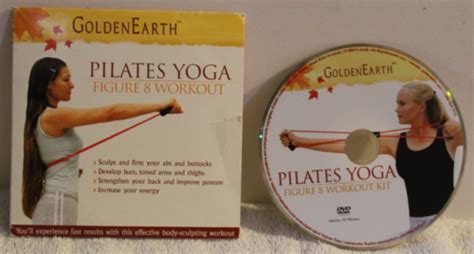 Golden Earth Pilates Yoga Figure 8 Workout Exercise Dvd Sculpt Firm Abs Buttocks Ebay