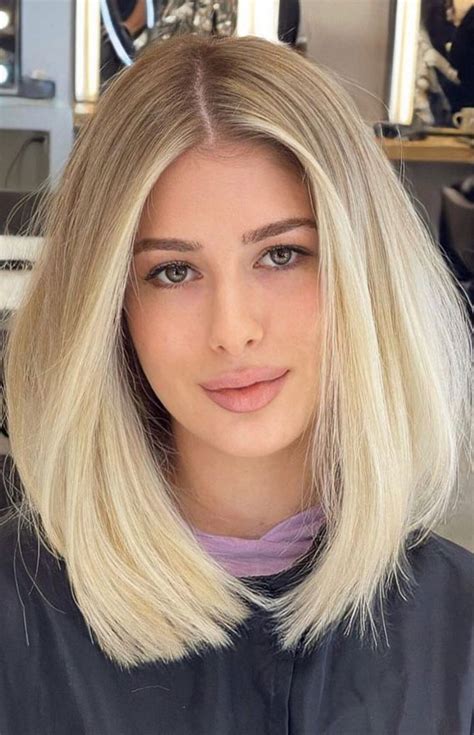 37 Best Blonde For Medium Length Haircuts Ombre Blonde Lob Haircut I