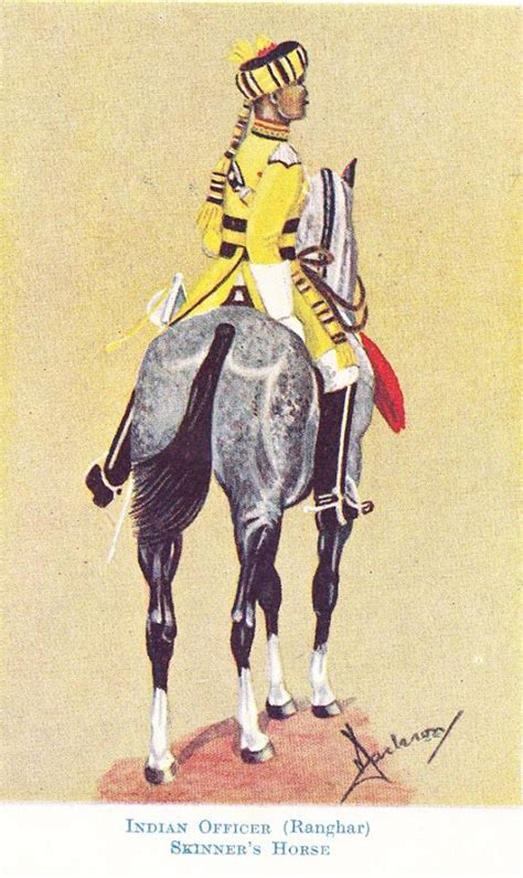 British Skinners Horse1st Duke Of Yorks Own Cavalry Indian