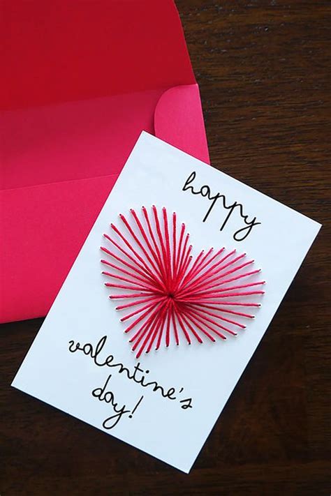 40 easy diy valentine s day cards homemade valentine s day card ideas
