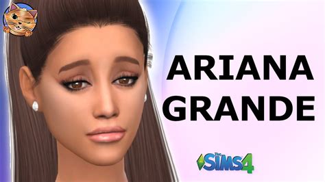 Ariana Grande In The Sims 4│celebrity Cas │no Cc And Cc Sim Cc List