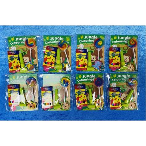 Pre Packaged Party Loot Bags Multi Pack Jungle Fun