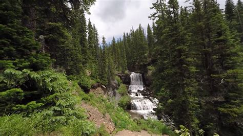 Waterfalls At Lake Irwin Crested Butte Colorado Youtube