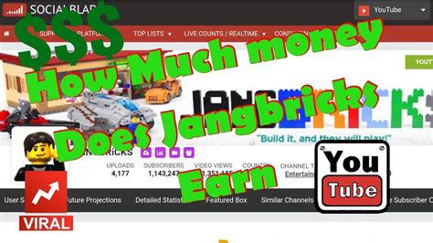 No doubt, pewdiepie keeps it all private about his earnings, but people are so anxious about knowing how. How Much Money Does JANGBRiCKS Make A Day, Month, Year ...