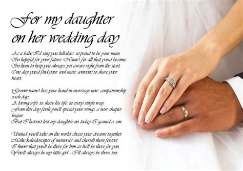 Check spelling or type a new query. Personalised Poem Poetry for Mum Mother of Bride on ...