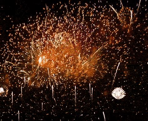 Multiple Fireworks Animated  Speak