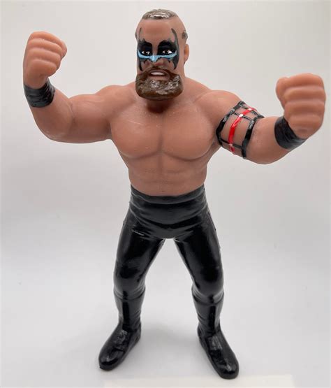 Barbarian Wwf Ljn Inspired Xox Custom Rubber Type Full Size Etsy