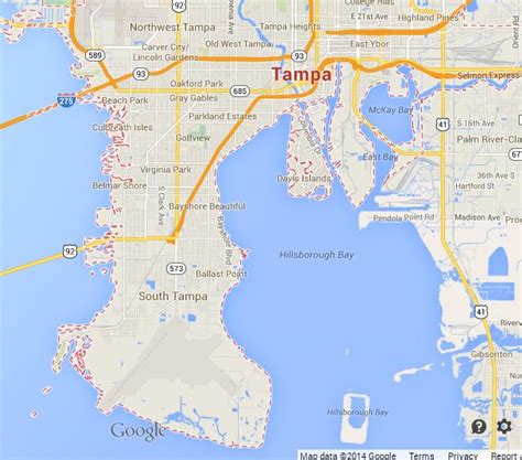 Map Of Tampa