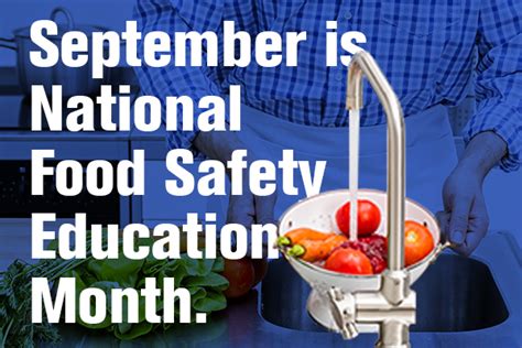 Celebrating National Food Safety Education Month