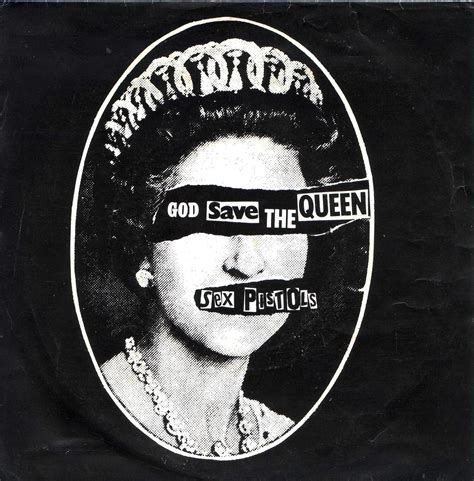 God save the queen we mean it man there is no future in england's dreaming. new guitar in town: *Sex Pistols* (1977) God save the Queen