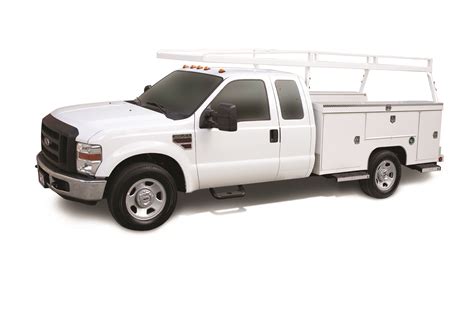 Carr Work Truck Step Provides Safe Access To Work Truck Tool Racks