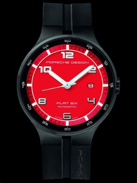 Price Comparisons Porsche Design Flat Six Automatic Watch Pvd Coated