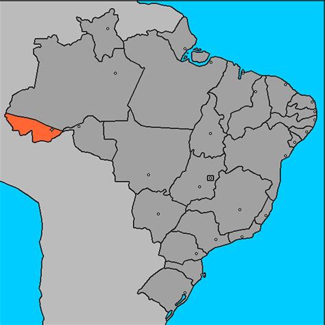 Mapa Acre Rio Branco