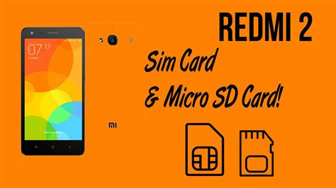 Xiaomi Redmi How To Insert Sim Card Memory Card Youtube
