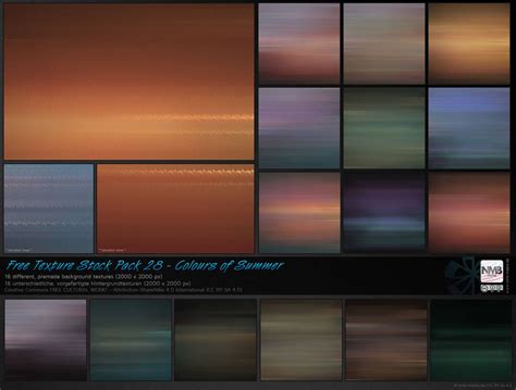 Texture Stock Pack 28 Colours Of Summer By Hexe78 On Deviantart