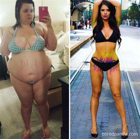 50 Amazing Before And After Weight Loss Pics That Are Hard To Believe Show The Same Person Bored