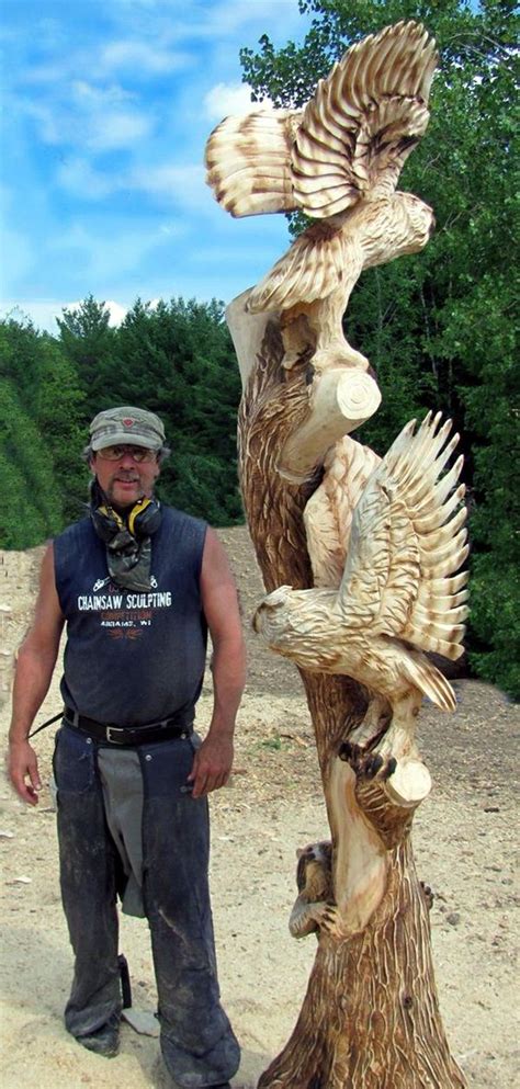 40 Exceptional Examples Of Tree Carving Art Bored Art Wood Carving