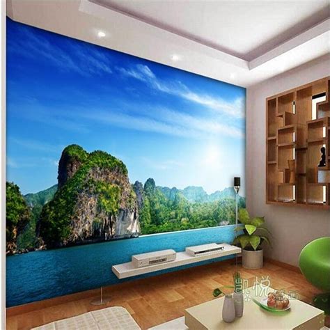 Beibehang Custom Photo Wall Mural Wallpaper 3d Luxury Quality Hd Sea