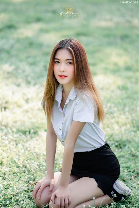 Hot Girl Thailand Pitcha Srisattabuth Cute Student With A Sweet Smile