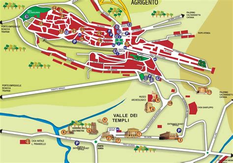 Itinerario Nellarea Archeologica Agrigento Sicilia Storia Cultura