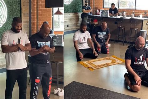 English/nat boxer mike tyson says he will take an islamic name sometime in the near future, but not before his upcoming match. VIDEO: Swedish boxer Badou shares video praying with ...