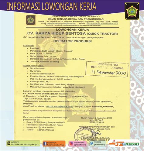 Kulonpraga) adalah sebuah kabupaten di provinsi daerah istimewa yogyakarta, indonesia. Info Loker Las Kulonprogo - Kategori Publikasi Kegiatan / Selain menyajikan informasi lowongan ...