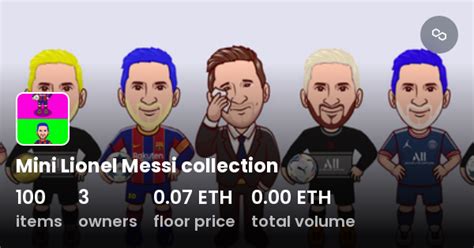 Mini Lionel Messi Collection Collection Opensea
