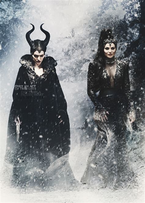 Regina And Maleficent Once Upon A Time Fan Art 37196500 Fanpop