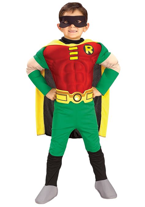 Fantasia Robin Realista Kids Deluxe Robin Costume