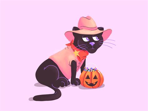 Cowboy Cat By Courtney Askew On Dribbble