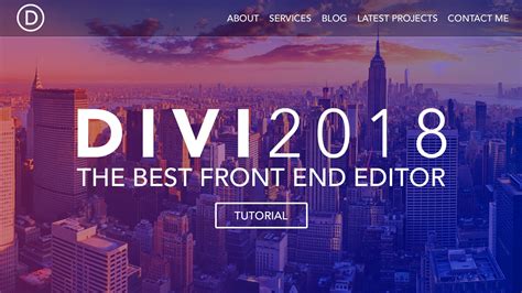 Learn How To Make A Website Using The Divi Theme Form Elegant Themes