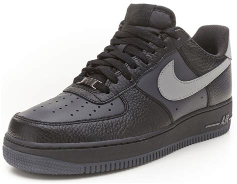 Nike Footwear Air Force 1 Blackandgrey Trainers Shoes 315122 059 Ebay