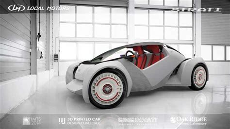 Strati Is The Worlds First 3d Printed Car