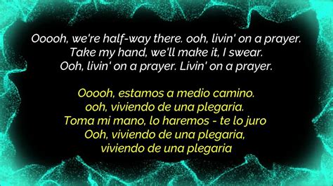 Livin On A Prayer Letra