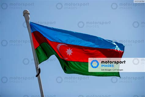 The Azerbaijan Flag Baku Motorsport Images