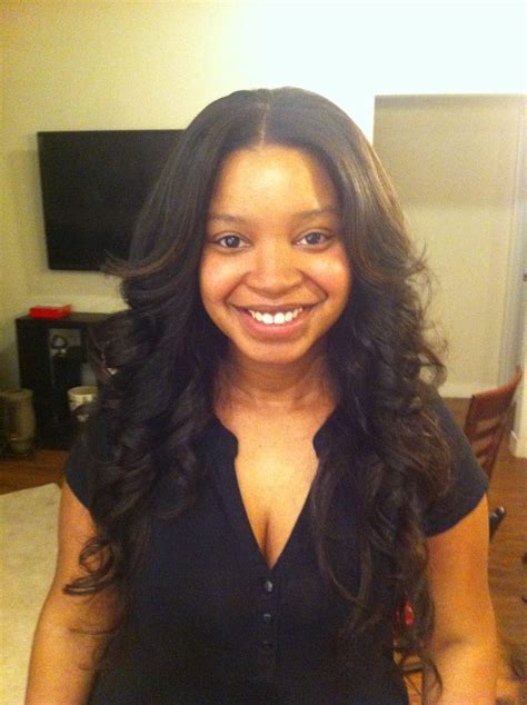 Top Picture Of Middle Part Sew In Hairstyles Floyd Donaldson Journal