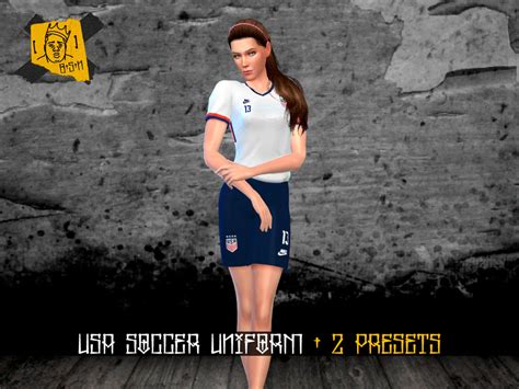 The Sims Resource Usa Soccer 2021 Uniform
