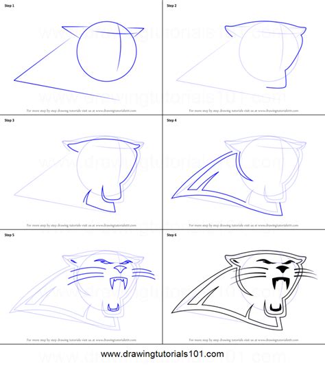 We'll show you how to draw cartoon characters, superheroes, animals and many other topics. How to Draw Carolina Panthers Logo printable step by step ...