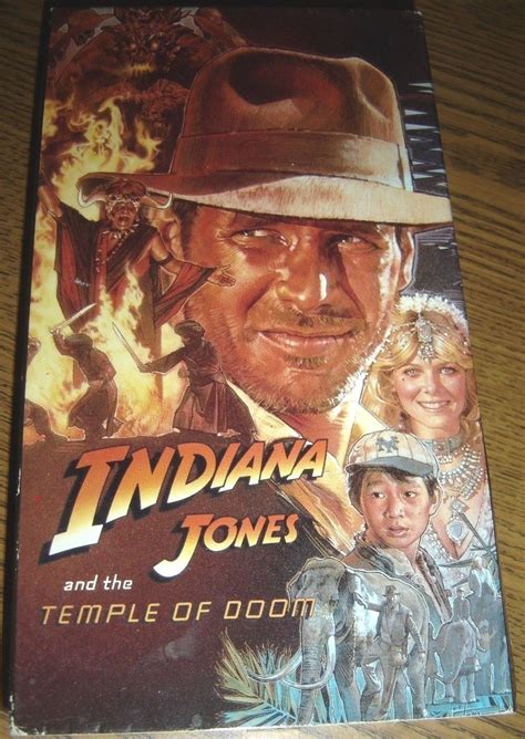 Indiana Jones And The Temple Of Doom Vhs Ebay
