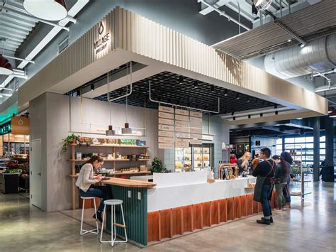 Village Juicery Newmarket On Behance Market Design Cafe Design