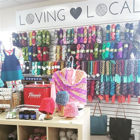 At Apple Yarns We Have A Whole Wall Dedicated To Loving Local