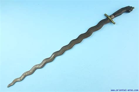 Oriental Arms Very Long Wavy Sword From Luzon Philippines