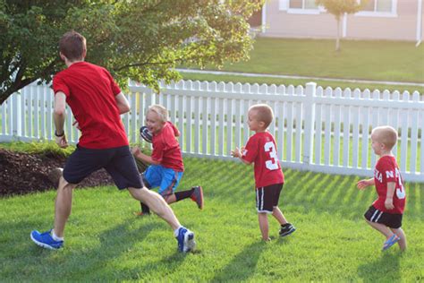About the announcer commentary could be for the action. backyard football