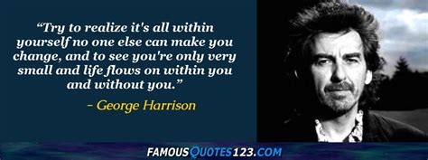 George Harrison Quotes On Music People Truth And World
