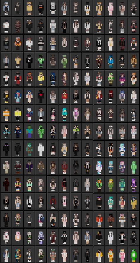 Mcpebedrock Casual Skin Pack 46 Halloween Update Minecraft Skins Mcbedrock Forum