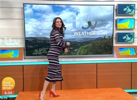 Laura Tobin Displays Her Unique Dance Moves As Piers Morgan Asks If She