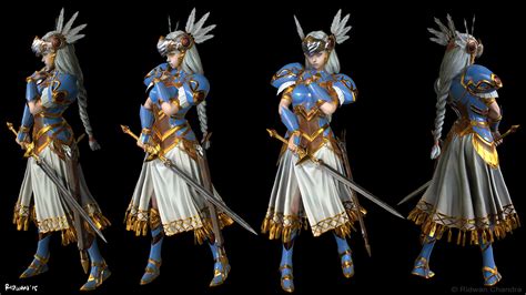 Valkyrie Profile Lenneth Posed Wip By Meganerid On Deviantart