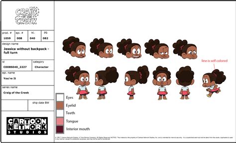 Crew Of The Creek Cartoon Character Design Character Model Sheet