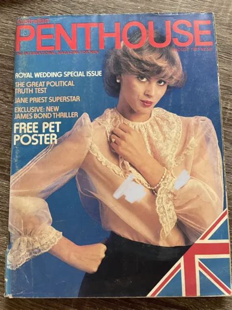 VINTAGE AUSTRALIAN PENTHOUSE Magazine August 1981 4 56 PicClick